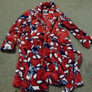 Super soft Spiderman robe